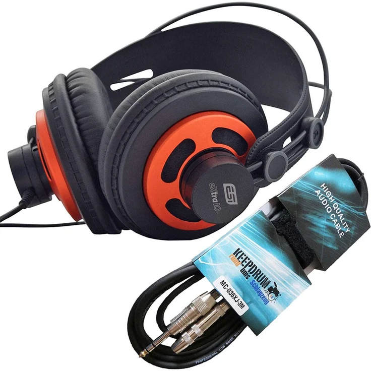 ESI eXtra 10 On-Ear-Kopfhörer, geeignet für Studio, schwarz – Bild 2