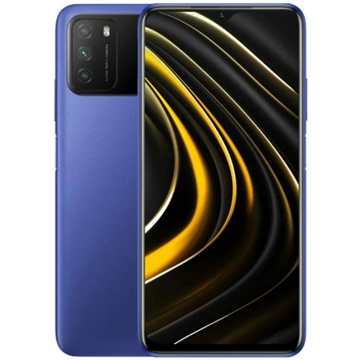 Xiaomi Poco M3 Smartphone 128GB interner Speicher, 4GB RAM, Cool Blue – Bild 3