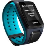 TomTom Runner 2 Music + Bluetooth H Fitness-Tracker Schwarz/Blau