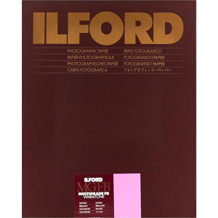 Ilford 1169016 10 Blatt Fotopapier, 30,5 x 40,6 cm