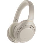 Sony WH-1000XM4 kabellose Bluetooth Noise Cancelling Kopfhörer (30h Akku, Touch Sensor, Schnellladefunktion, optimiert für Amazon Alexa, Headset mit Mikrofon) Silber