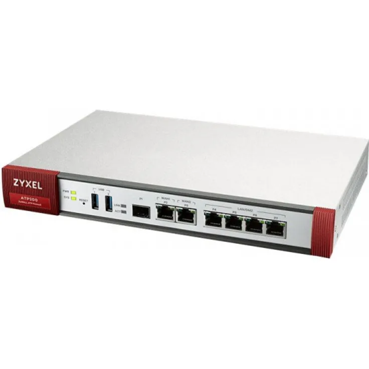 Zyxel Advanced Bedrohungsschutz ZyWALL 2 Gbps, Firewall der neuen Generation [ATP200]