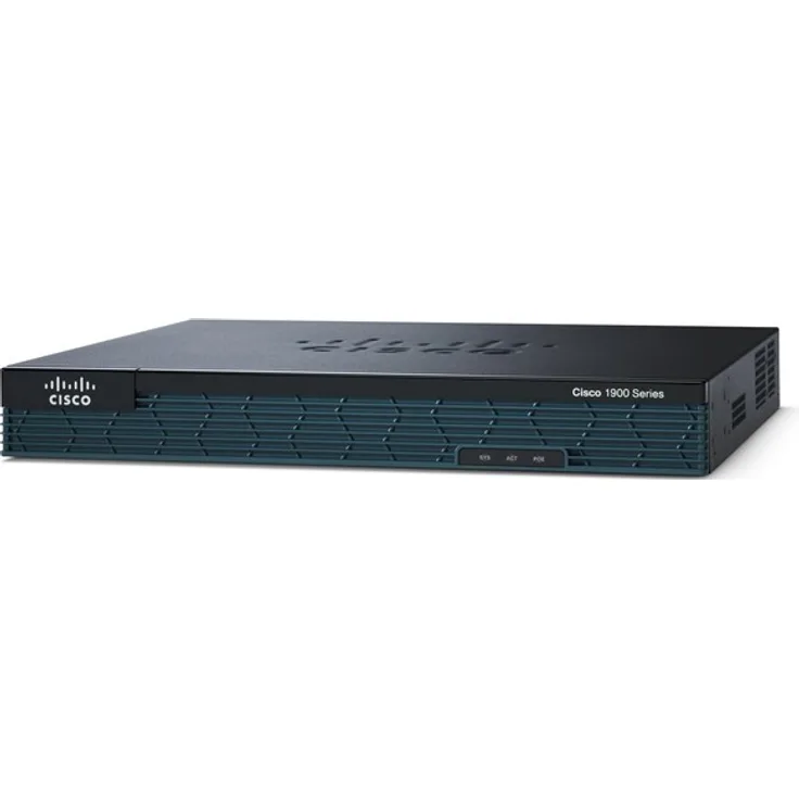 Cisco C1921 Integrated Service Router (EHWIC, 4-polig, 2x RJ45, mini-USB)