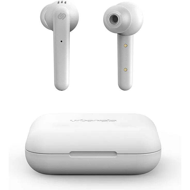 Urbanista Paris True Wireless In-Ear Kopfhörer, mit Bluetooth, Mikrofon, Noise Cancelling, weiß