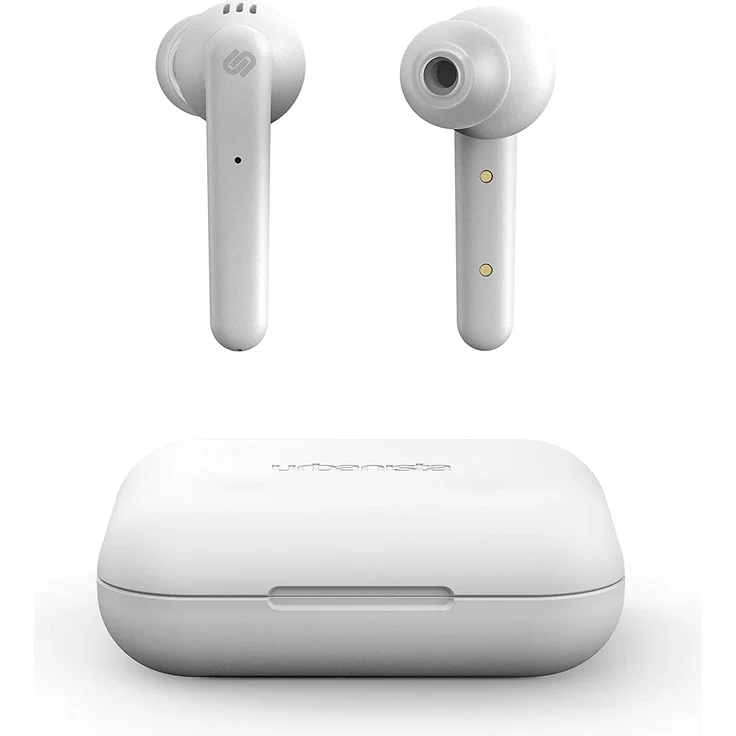Urbanista Paris True Wireless In-Ear Kopfhörer, mit Bluetooth, Mikrofon, Noise Cancelling, weiß – Bild 1