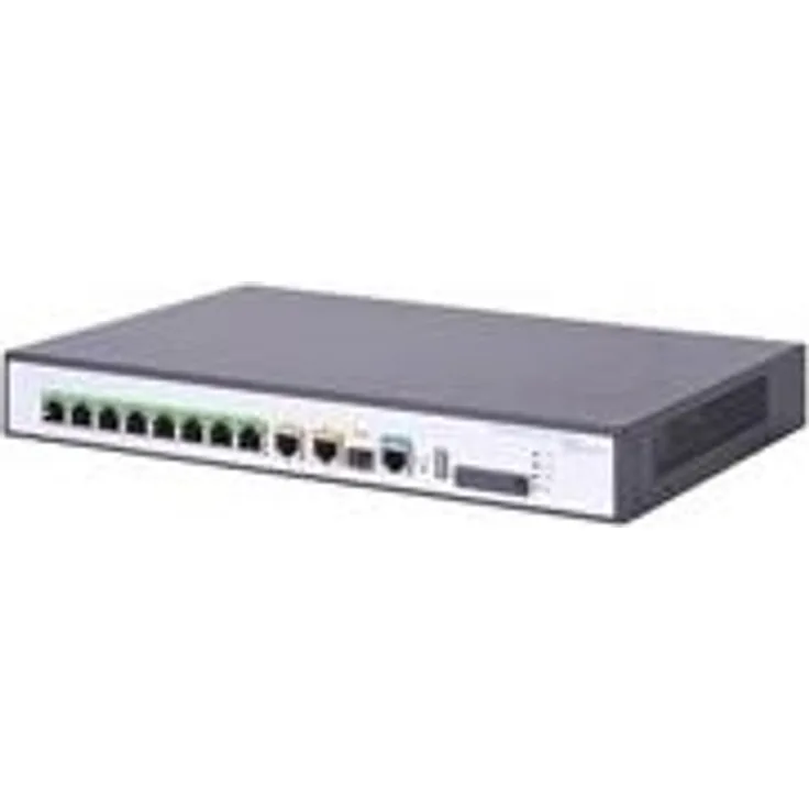 Hewlett Packard Enterprise HPE FlexNetwork MSR958 PoE - Router - 8-Port-Switch - GigE - an Rack montierbar (JH301A)