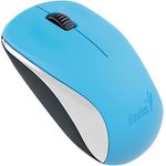 Genius NX-7000 Maus, 1200 dpi, 2,4 GHz, BlueEye Sensor, USB, blau