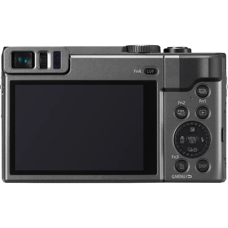 Panasonic LUMIX TZ91 High-End Reisezoom Kamera (LEICA Objektiv, 30x Opt. Zoom, 24 mm Weitwinkel, Sucher, 4K) silber - Preisvergleich – Bild 3