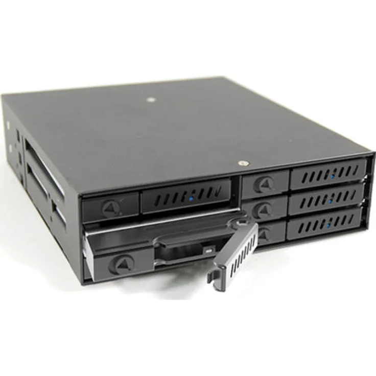 Chieftec CMR-625 HDD-SSD-Gehäuse 2.5Zoll Schwarz - Speicherlaufwerksgehäuse (2.5 Zoll, SATA, Serial ATA II, Serial ATA III, 9.5 mm, SATA, HDD-SSD-Gehäuse, Schwarz)