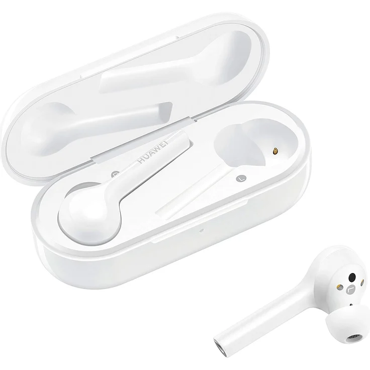 Huawei  FreeBuds Wireless In-Ear Kopfhörer, mit Bluetooth, Mikrofon 55030236, weiß – Bild 7