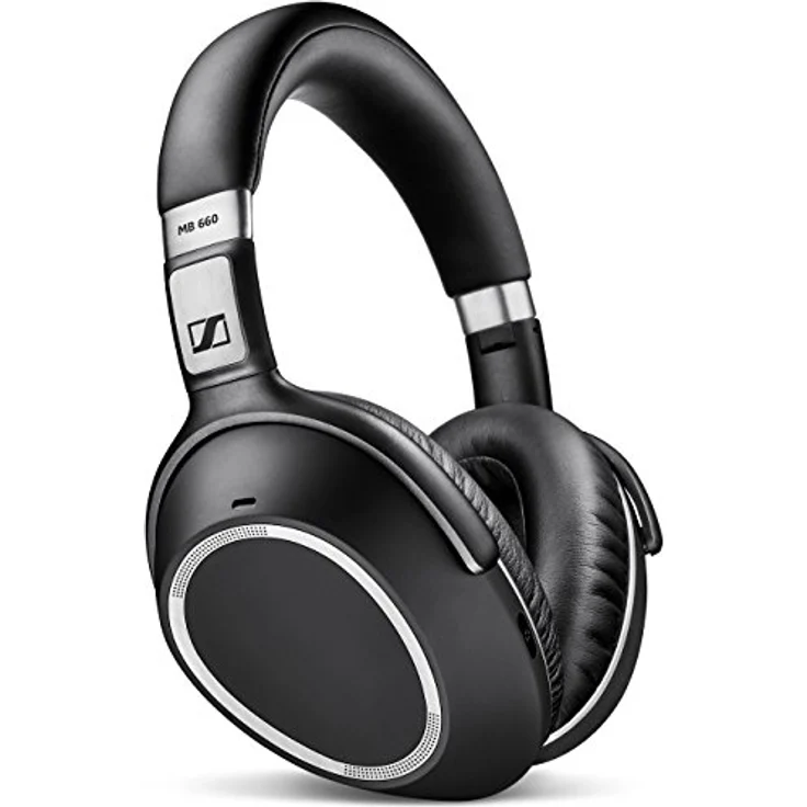 Sennheiser MB 660 UC MS Over-Ear-Kopfhörer, mit Bluetooth, Mikrofon, Noise Cancelling, schwarz – Bild 1