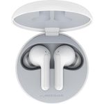 LG Tone Free HBS-FN4 In-Ear Kopfhörer, mit Bluetooth, Mikrofon, geeignet für Sport, spritzwassergeschützt, weiß
