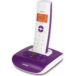 Audioline PRO 280 Color Analog-Telefon Aubergine 