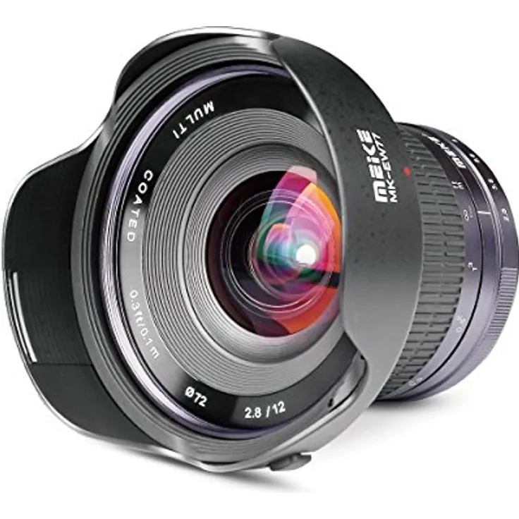 Meike Optics MK 12mm f2.8 Ultra-Weitwinkel Objektiv für Canon EF-M
