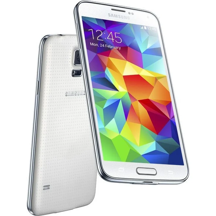 Samsung Galaxy S5 Smartphone 12,95cm Pixel (5,1 Zoll) Super-AMOLED-Display, 16GB interner Speicher, 2GB RAM, Android, Weiß – Bild 3