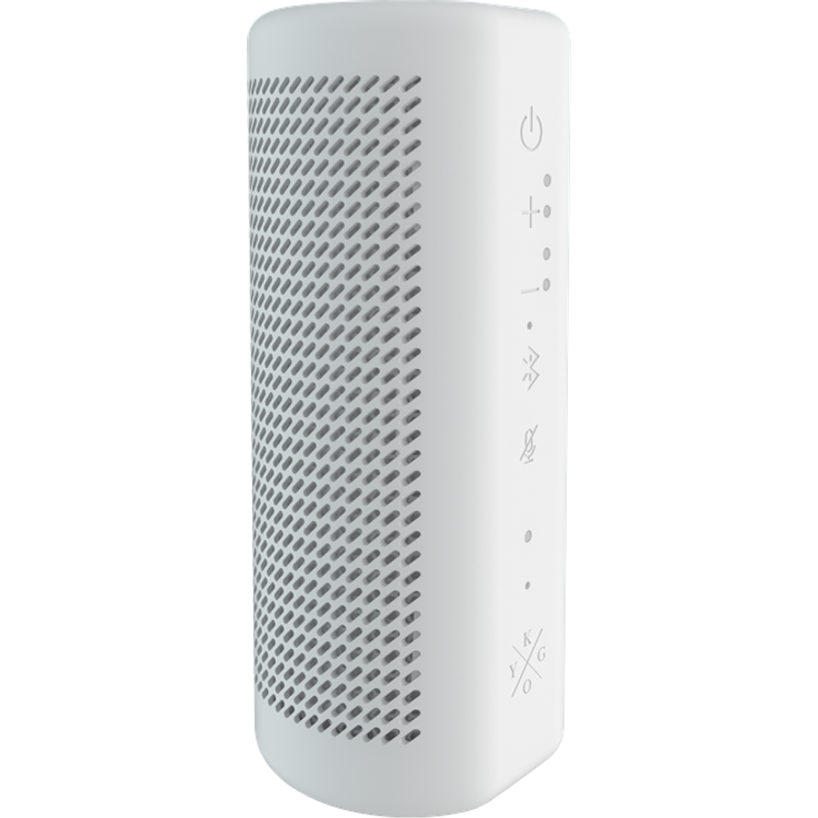 Kygo B9-800 White - WiFi Smart Speaker (8 Stunden Akkulaufzeit, Wasserdicht (IPX 7), Multiroom, Google Assistant & Chromecast) Tragbarer Bluetooth-WiFi Smart SpeakerWasserdicht (IPX 7)Google Assistant & Chromecast802.11ac WLAN mit MIMO - Bluetooth 4.0Farb