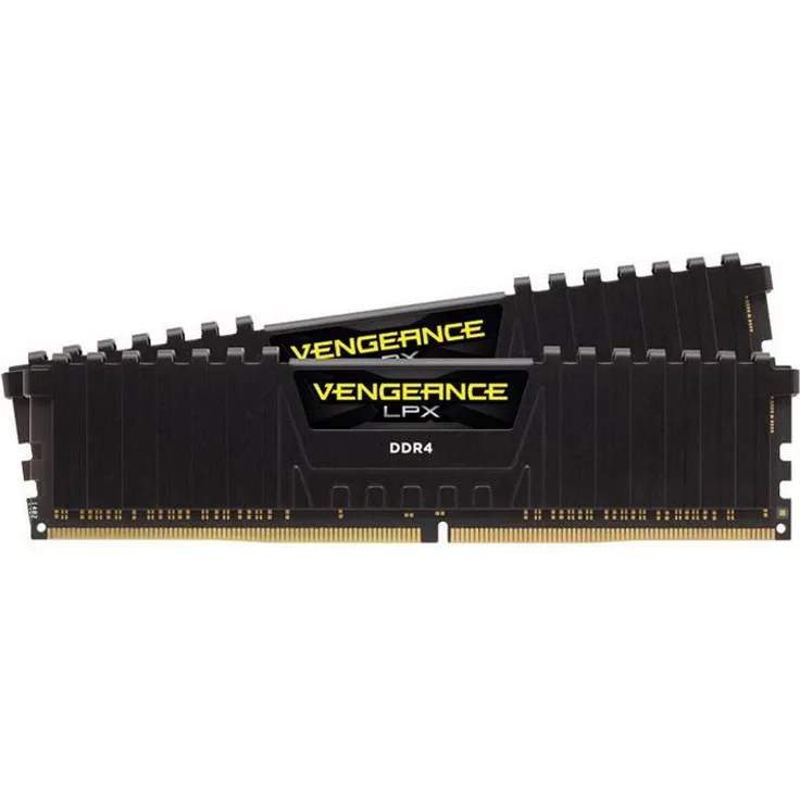 Corsair Vengeance LPX 32GB (2x16GB) DDR4 2666MHz C16 XMP 2.0 High Performance Desktop Arbeitsspeicher Kit, Schwarz - Preisvergleich