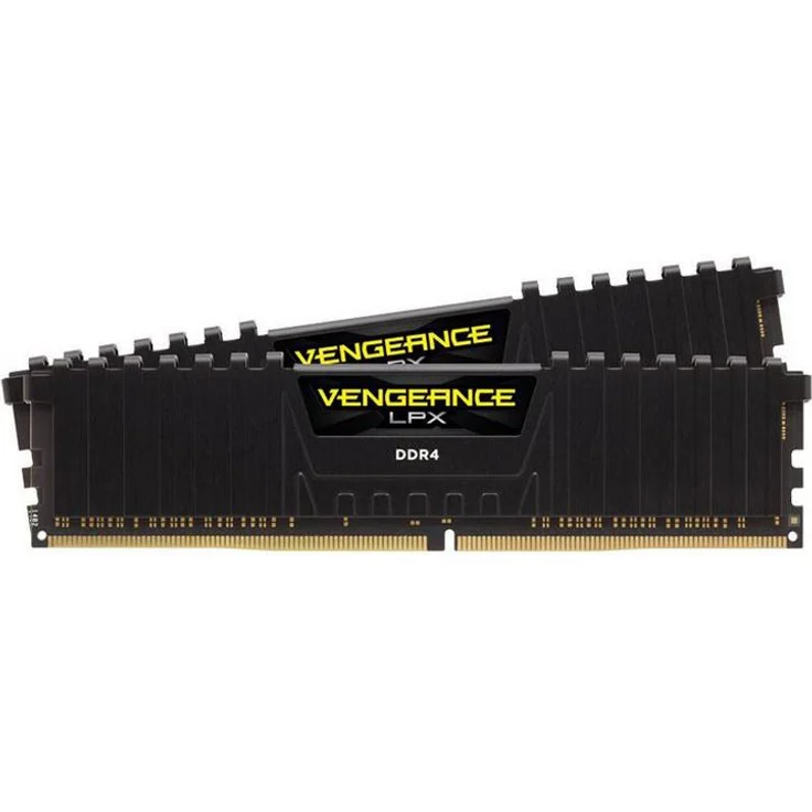 Corsair Vengeance LPX 32GB (2x16GB) DDR4 2666MHz C16 XMP 2.0 High Performance Desktop Arbeitsspeicher Kit, Schwarz - Preisvergleich – Bild 1