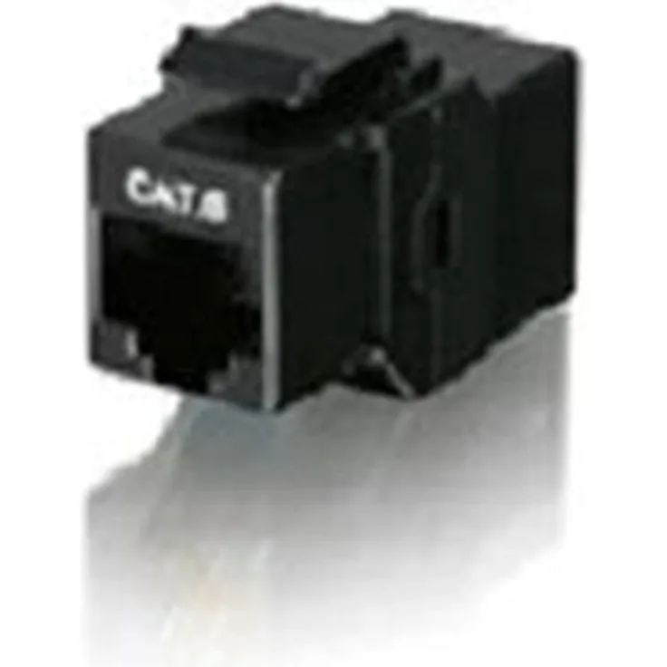 equip Pro Cat.6 Unshielded Keystone Inline Coupler - Modularer Einschub (Kopplung) - RJ-45 (Packung