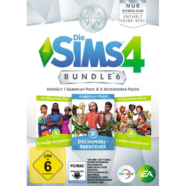 Die Sims 4 Bundle Pack 6 (CIAB) (PC) – Bild 1