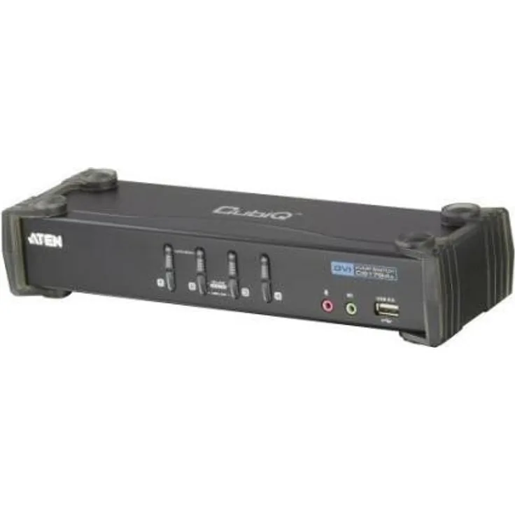 Aten 4p USB KVMP Supp DVI Display, CS1764A-AT-G