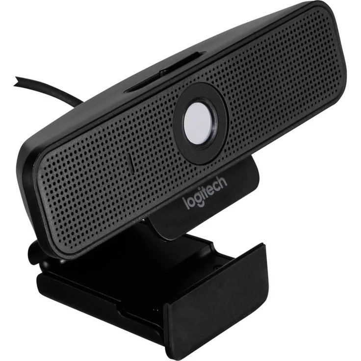 Logitech C925e Business-Webcam, HD 1080p, 78° Blickfeld, Autofokus, RightLight 2 Technologie, Abdeckblende, 2 Stereomikrofone, Für Skype Business, WebEx, Lync, Cisco, PC-Mac - Schwarz (960-001076) – Bild 6