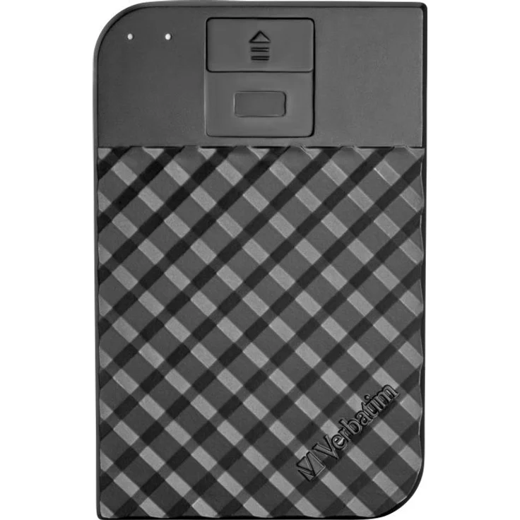 Verbatim Fingerprint Secure - Festplatte - verschlüsselt - 2 TB - extern (tragbar) - USB 3.1 Gen 1 (USB-C Steckverbinder) - 256-Bit-AES (53651) – Bild 3