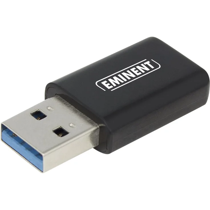 Ewent EM4536 Mini Dual Band AC1200 USB 3.1 Gen1, USB 3.0, Network Adapter Schwarz