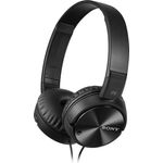 Sony MDR-ZX110NA On-Ear-Kopfhörer mit Noise Cancelling, schwarz
