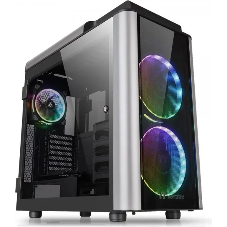 Thermaltake Level 20 GT RGB Plus Full Tower PC-Gehäuse, schwarz-silber