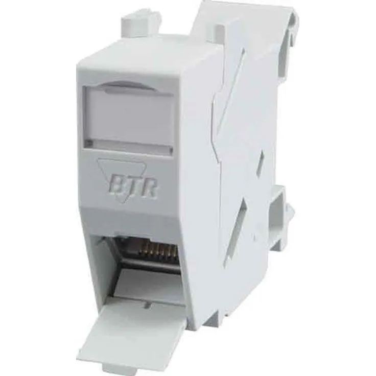 METZ CONNECT Hutschienenmodul,Kat.6 1xRJ45 TN E-DATmod-REG-lgr, 1309426003-E-90