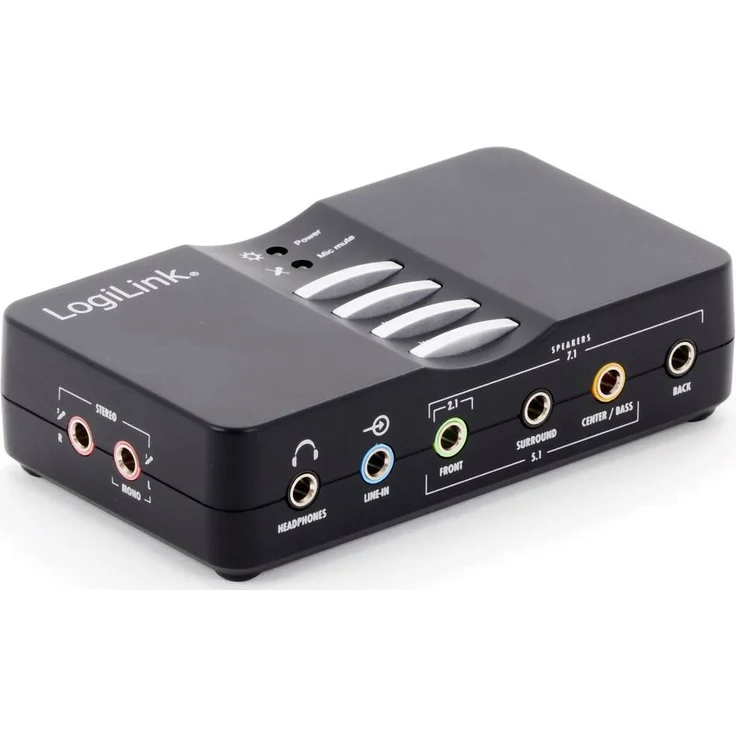 LogiLink USB Sound Box 7.1 (externe Soundkarte) – Bild 2
