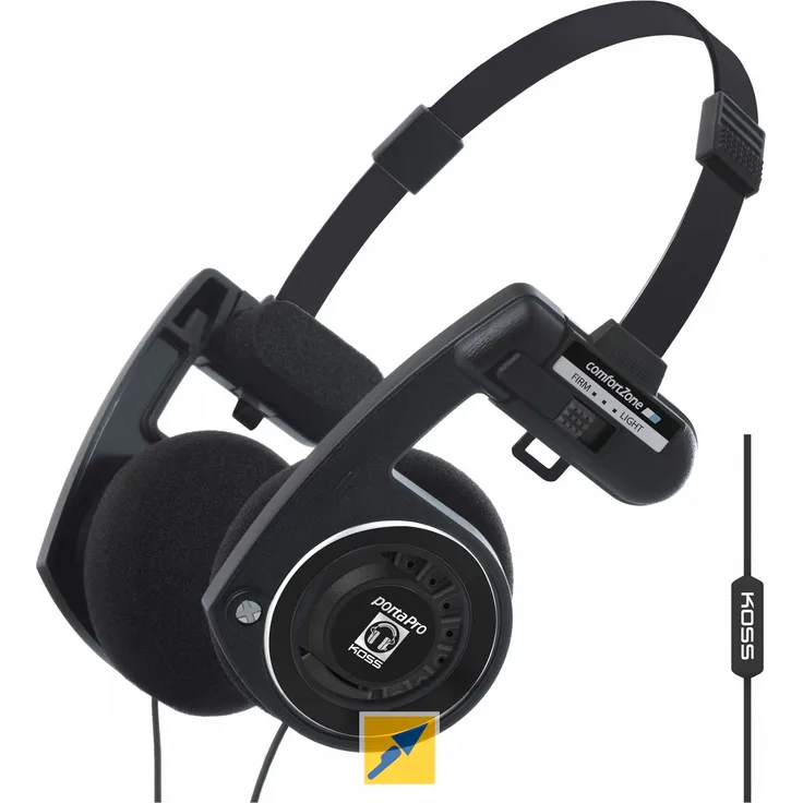 Koss Porta Pro with Micro schwarz