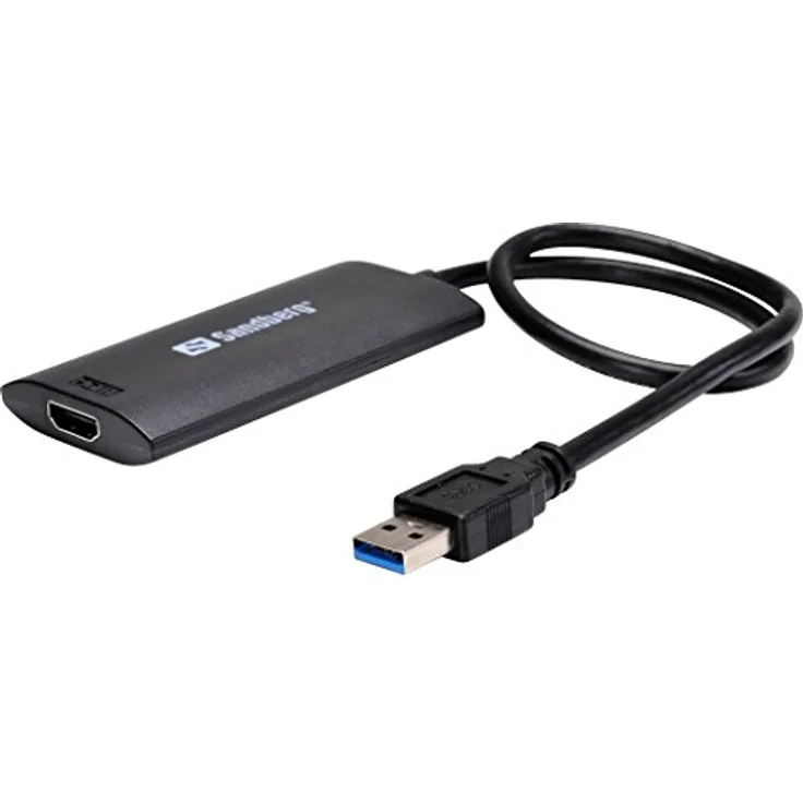 Sandberg 133-85 USB 3.0 auf HDMI Link USB-Adapter schwarz