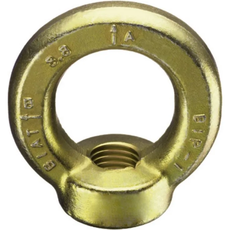 Riggatec Ringmutter hochfest M24 gelb verz.