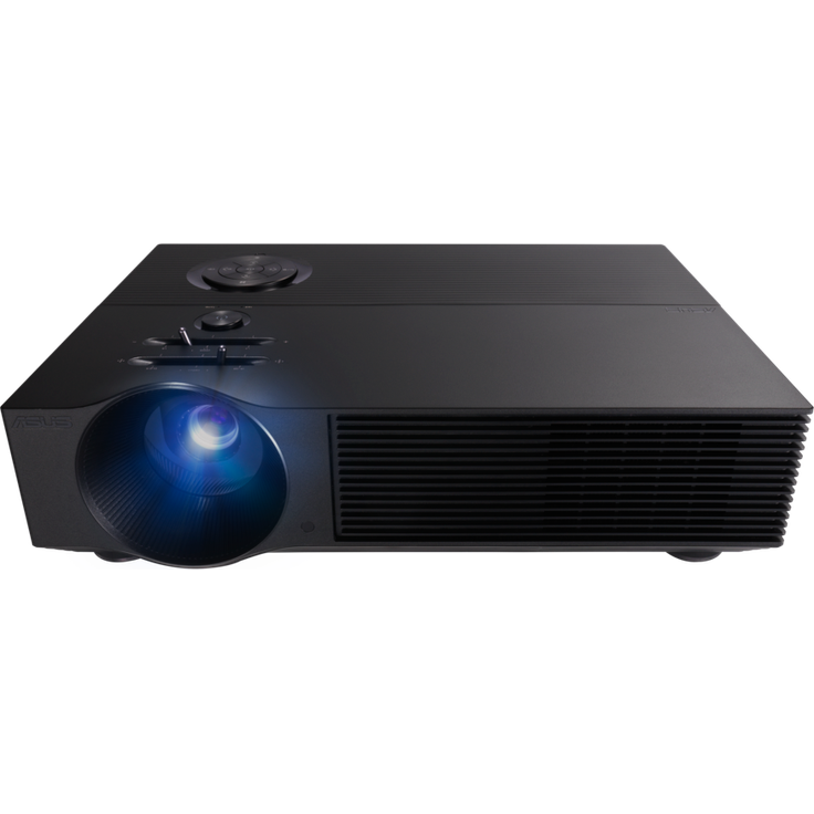 Asus H1 ZenBeam Heimkino-Beamer, DLP, Full HD (1920 x 1080), Kontrast 800:1, 3000 ANSI-Lumen, Bildverhältnis 16:9, schwarz