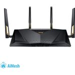 Asus RT-AX88U Gaming Router (Ai Mesh WLAN System, WiFi 6 AX6000, Gaming Engine, 8x Gigabit LAN Link Aggregation, 1.8 GHz QC CPU, AiProtection, USB 3.0) (Router bis zu 220 m²)