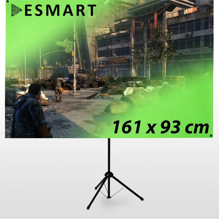 ESMART Expert X-Type Ultralightweight Greenscreen 161 x 93 cm | 70''
