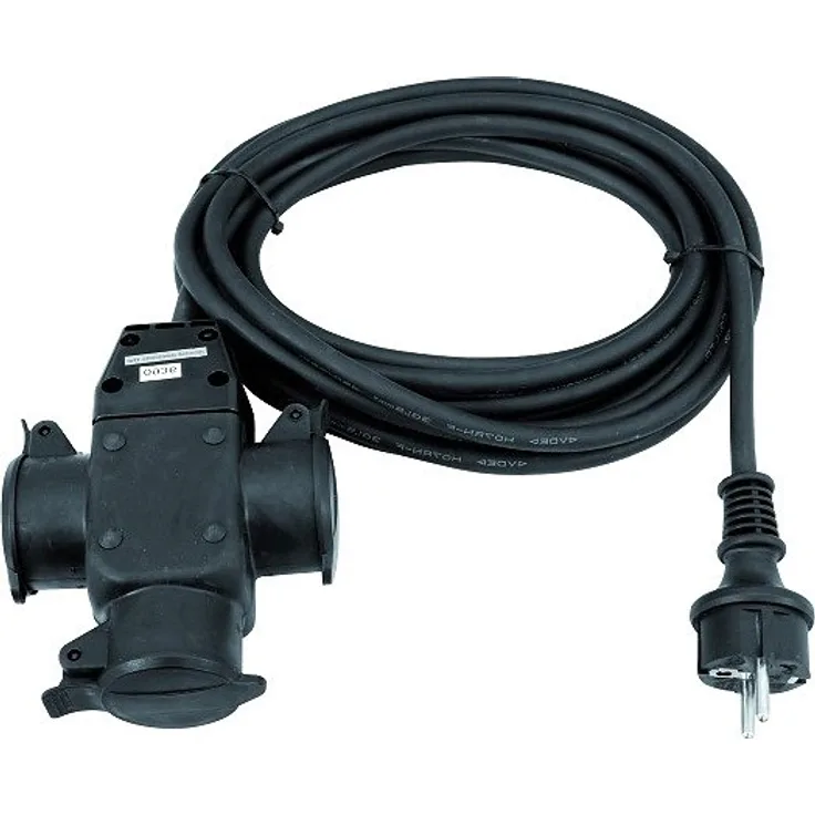 EUROLITE Verlängerung 3x1,5 5m 3-fach