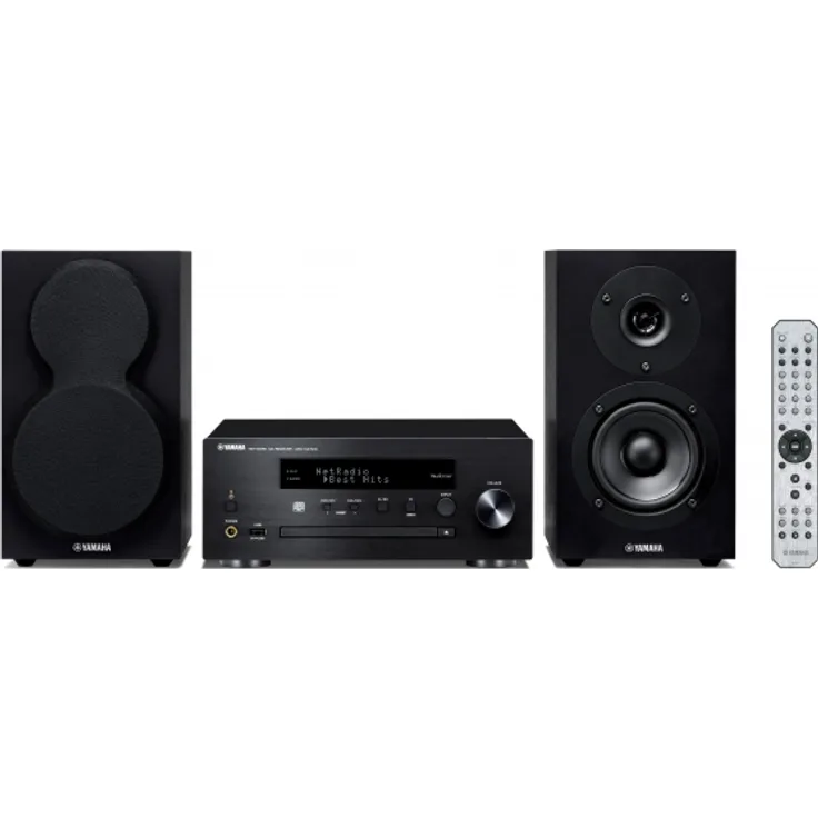 Yamaha MCR-N470D MusicCast Mikro-Komponentensystem, Schwarz