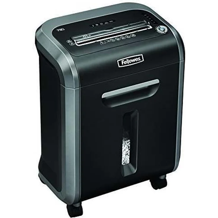 Fellowes Aktenvernichter 79Ci Partikelschnitt (P-4), 16 Blatt, für 1-3 Nutzer im Büro oder Home Office, 100% Staufrei, sehr leise (Datenschutz-Grundverordnung (DSGVO)) – Bild 1