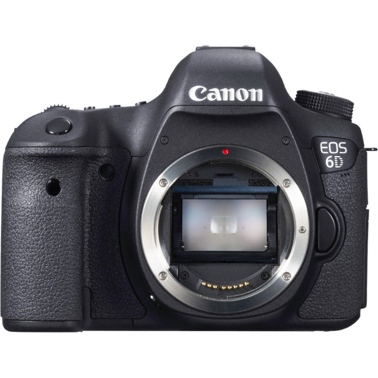 Canon EOS 6D Body - GPS-WiFi Spiegelreflexkamera schwarz