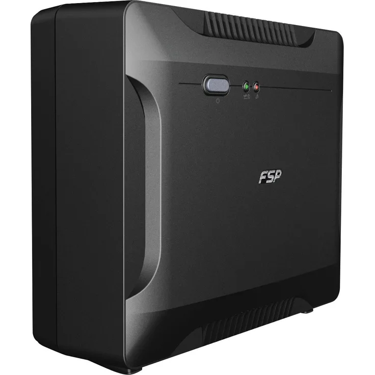 FSP PPF3600210 Fortron Nano 600 USV 600VA-360W, 230V-50HZ, Offline, 1x12V 7.5AH, 2xSCHUKO Schwarz