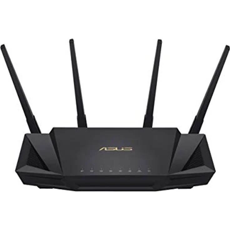 Asus RT-AX58U Home Office Router (Ai Mesh WLAN System, WiFi 6 AX3000, Gigabit LAN, AiProtection, USB 3.0, 160 MHz, VPN, PPTP, OpenVPN) – Bild 1