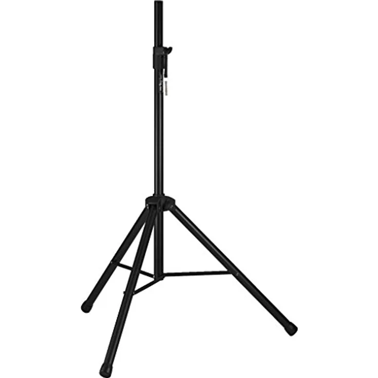 MONACOR PAST-164-SW Lautsprecherboxen-Stativ, Aluminium, schwarz