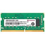 Transcend JM3200HSE-16G Arbeitsspeicher 16 GB DDR4 3200 MHz Arbeitsspeicher Modul (16 GB, DDR4, 3200 MHz, SO-DIMM) - Preisvergleich