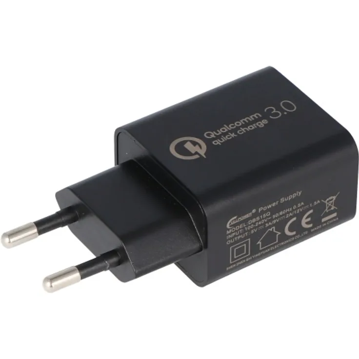 Ultra schnelles laden, USB-Netzteil QC3.0 5V 3A, 9V 2A und 12V 1,5A DBS15Q Quick