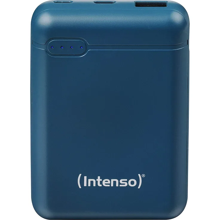 Intenso mobiles Ladegerät XS10000, Powerbank, 10000 mAh, petrol