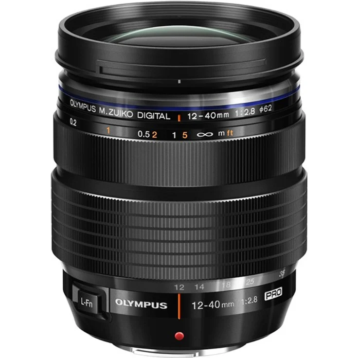 Olympus M.Zuiko Digital ED 12-40mm F2.8 PRO Objektiv (Universalzoom, geeignet für alle MFT-Kameras, Olympus OM-D und PEN Modelle, Panasonic G-Serie) schwarz – Bild 1