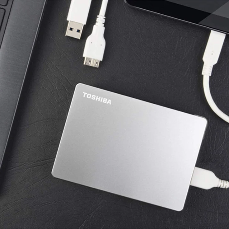 Toshiba CANVIO FLEX 2TB SILVER 2.5 Zoll EXT (HDTX120ESCAA) – Bild 3